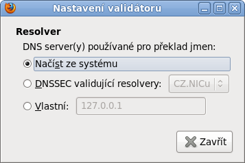 Možnosti nastavení